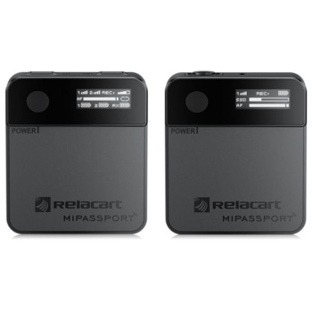 Relacart 12 0004 Mi1 Pro İOS Uyumlu Wireless/Kablosuz Mikrofon Sistemi | Tek Kanal Profesyonel Kamera Üstü Alıcı